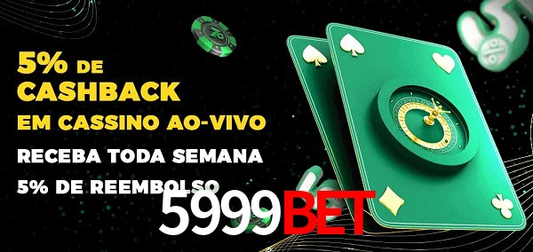 Promoções do cassino ao Vivo 5999bet